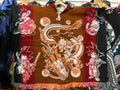 Alpaca Wool Poncho with Hood - Anime Collection - Dragon 1