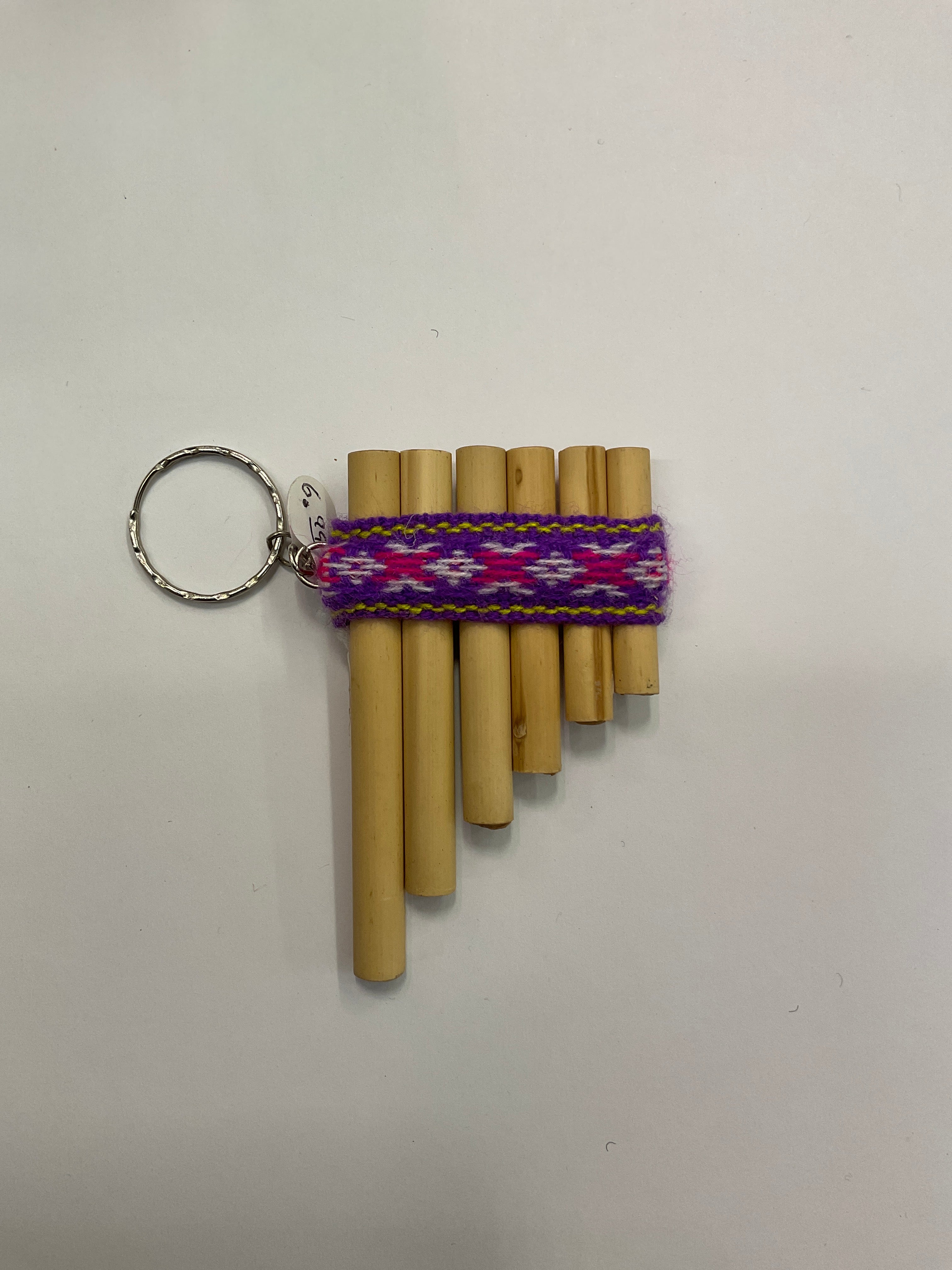 Zampoña Keychain