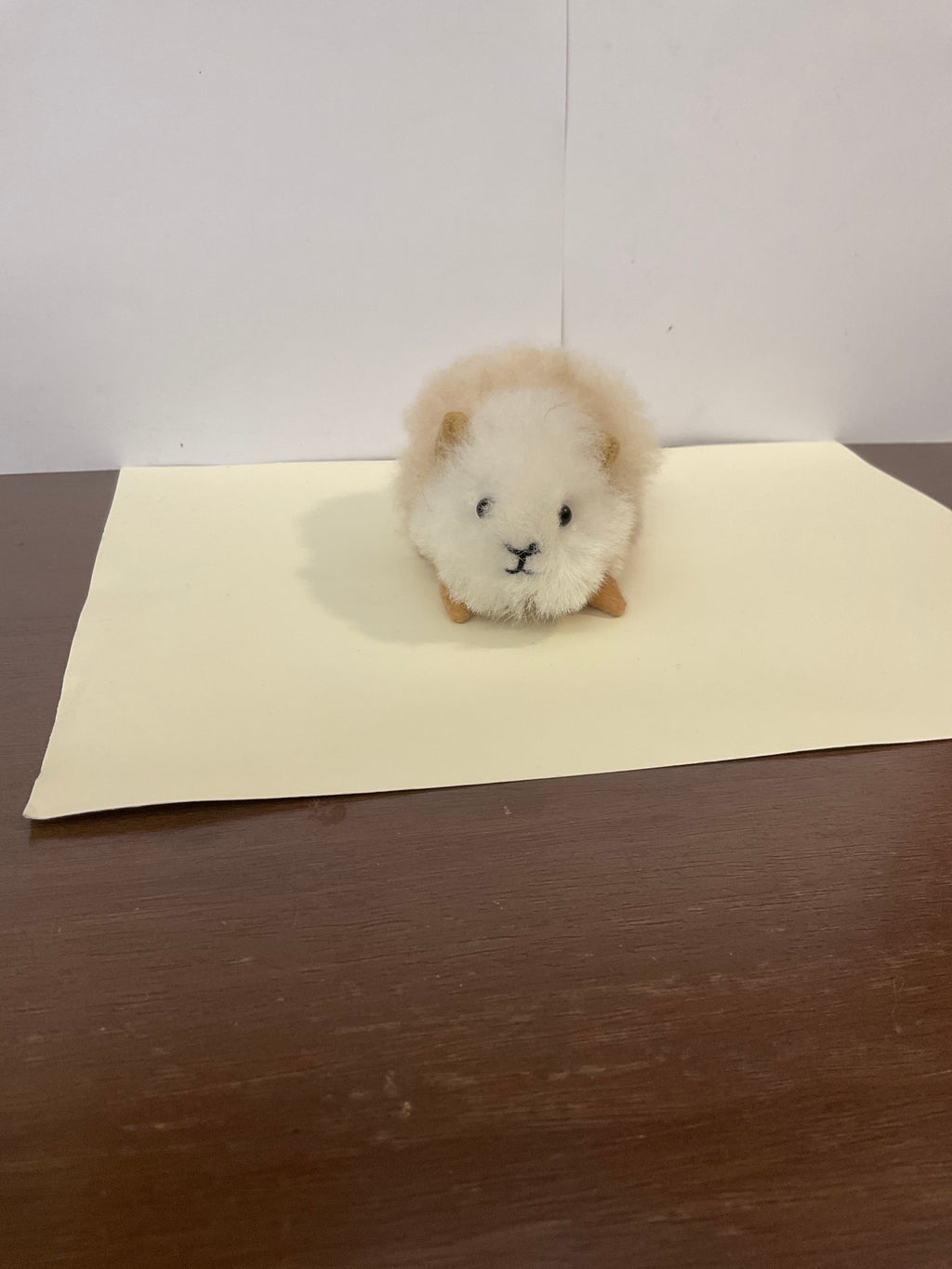 Kusi Friends Mini Guinea Pig - Baby Alpaca Fur Animal
