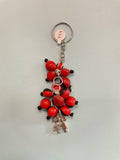 Huayruro Keychain with Charm