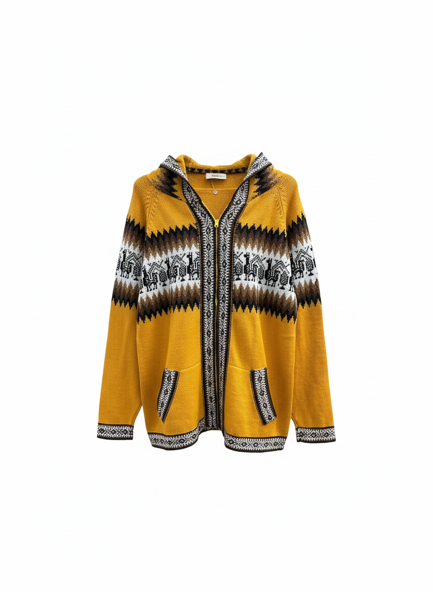 Suéter con cremallera para adultos