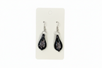 Pendientes de gota de cristal de Murano