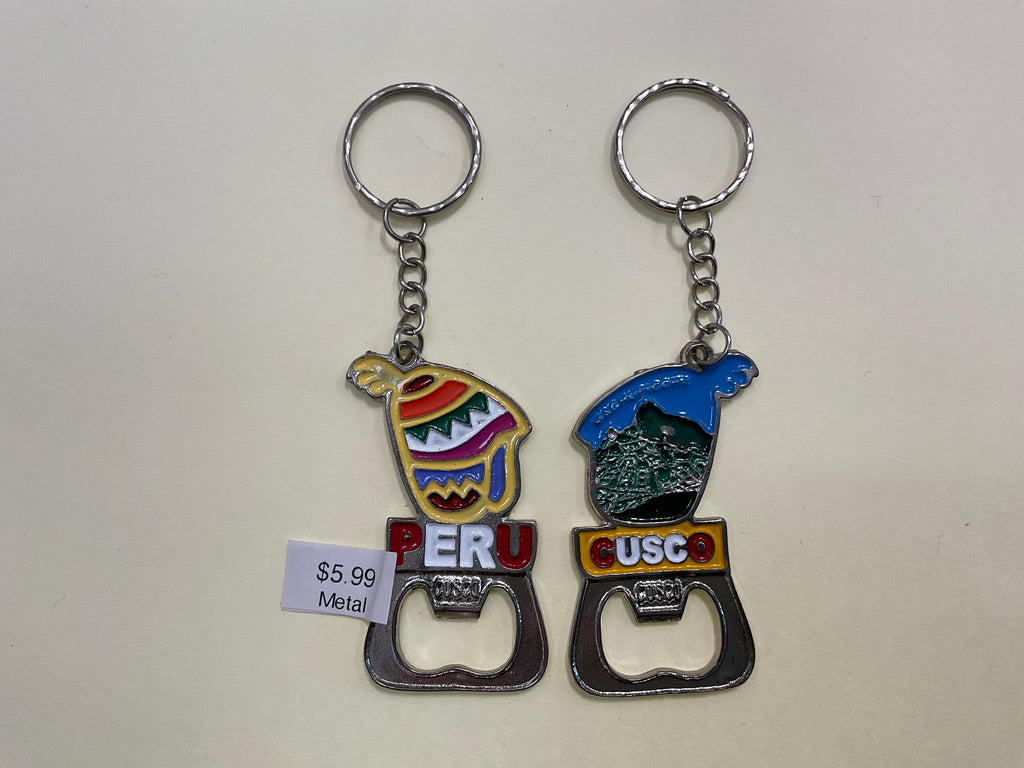 Peruvian Metal Keychains