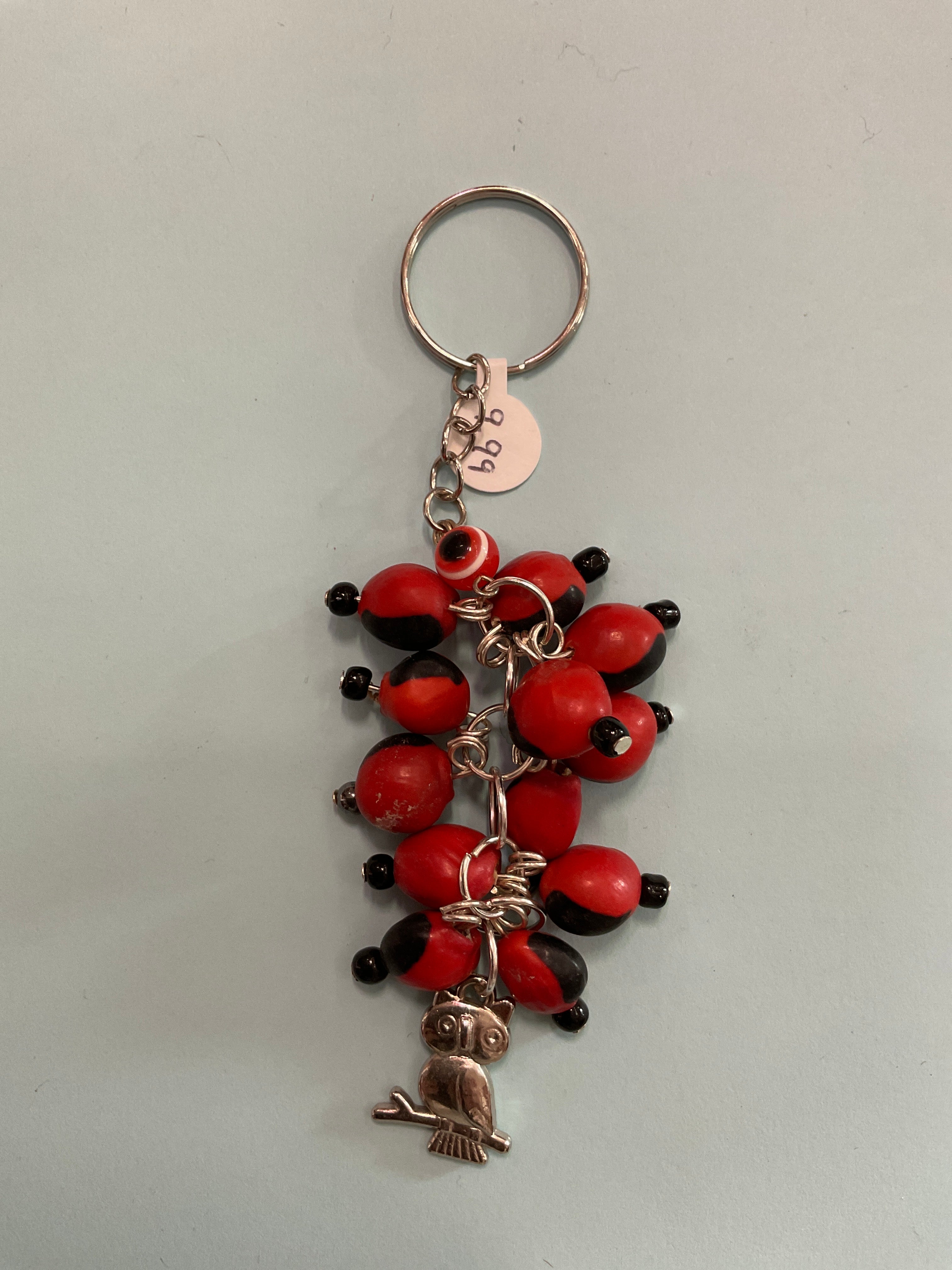 Huayruro Keychain with Charm