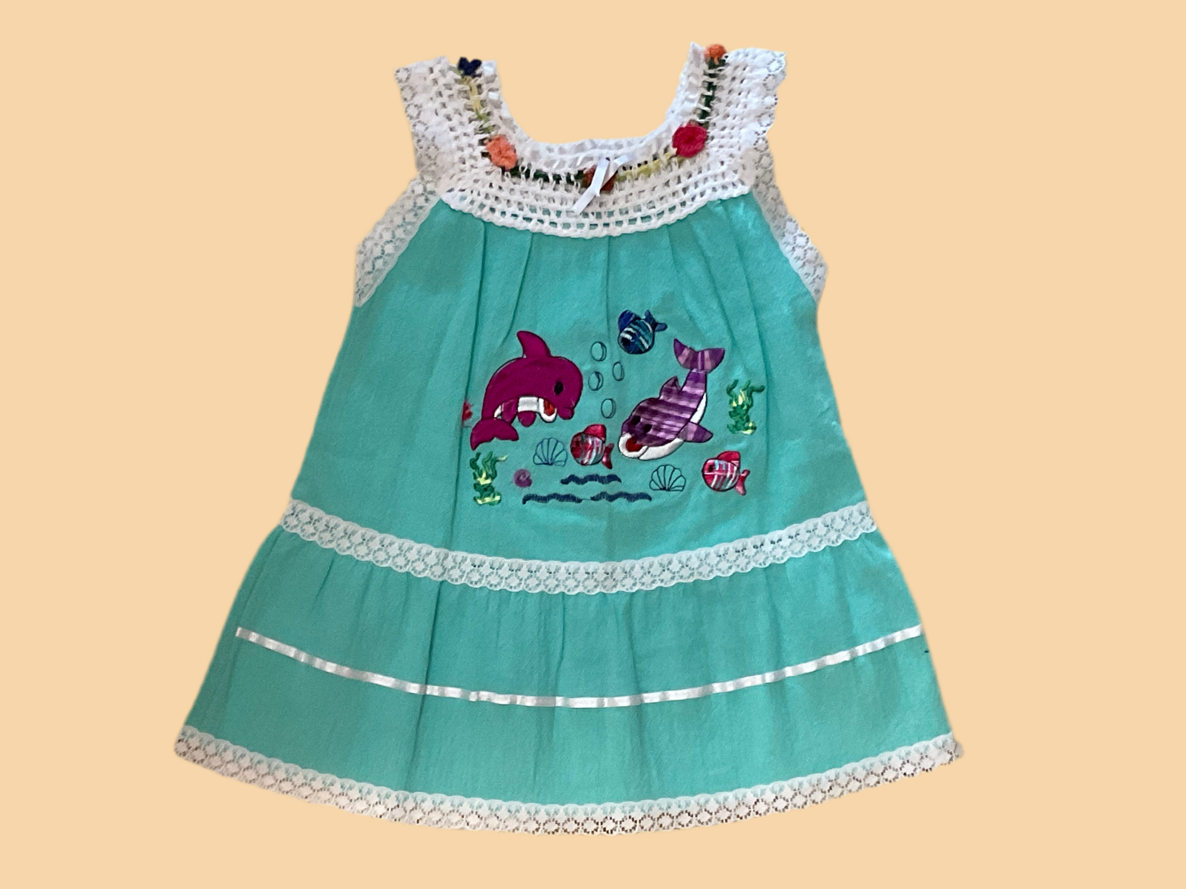 Hand Embroidered Children Dress