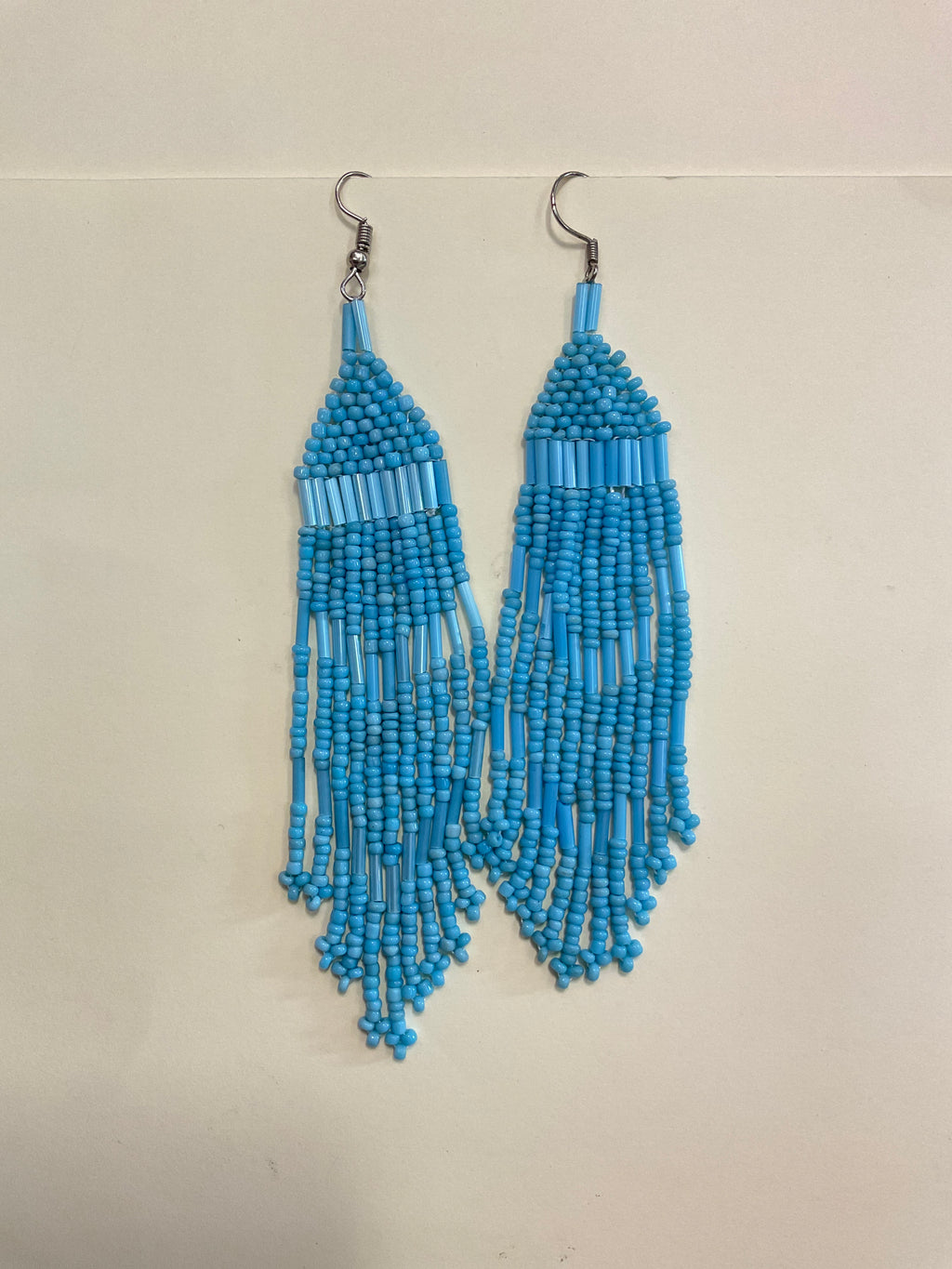 Beaded Fringe Earrings
