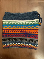 Gorro/bufanda de bebé alpaca híbrida