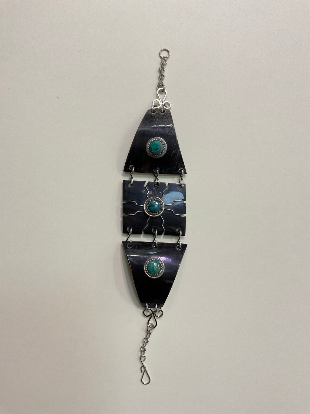 Horn with Turquoise Bracelet