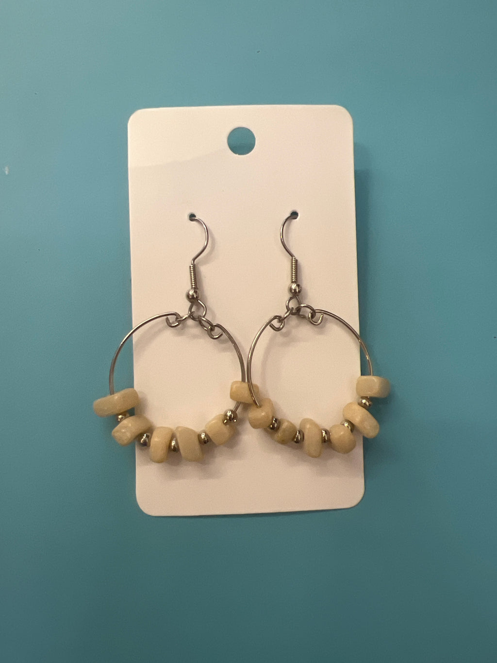 Peruvian Artisan Mineral Stone Earrings