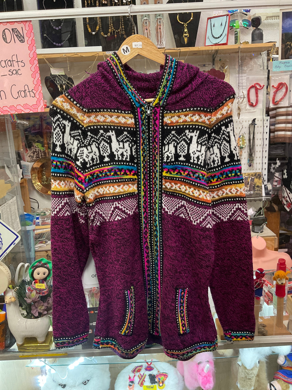 Sudadera con capucha y cremallera PALLAY para mujer