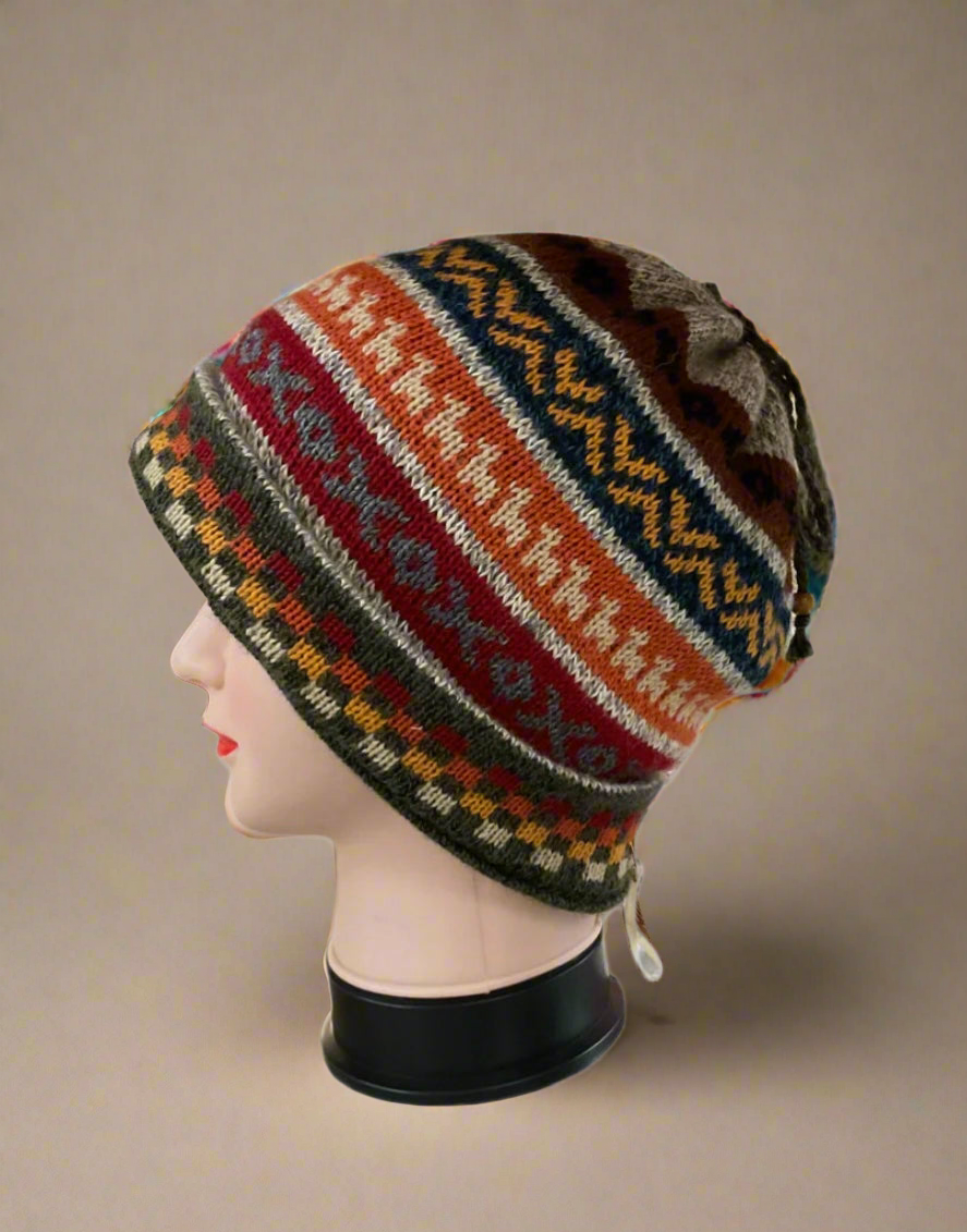 3-in-1 Baby Alpaca Neck Gaiter, Beanie, & Face Cover – Handmade in Peru