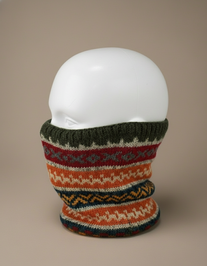 3-in-1 Baby Alpaca Neck Gaiter, Beanie, & Face Cover – Handmade in Peru