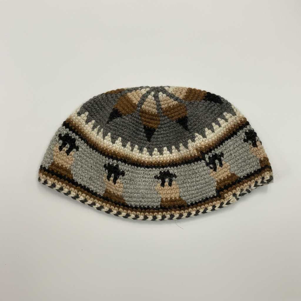 Artisan Knit Alpaca Cap