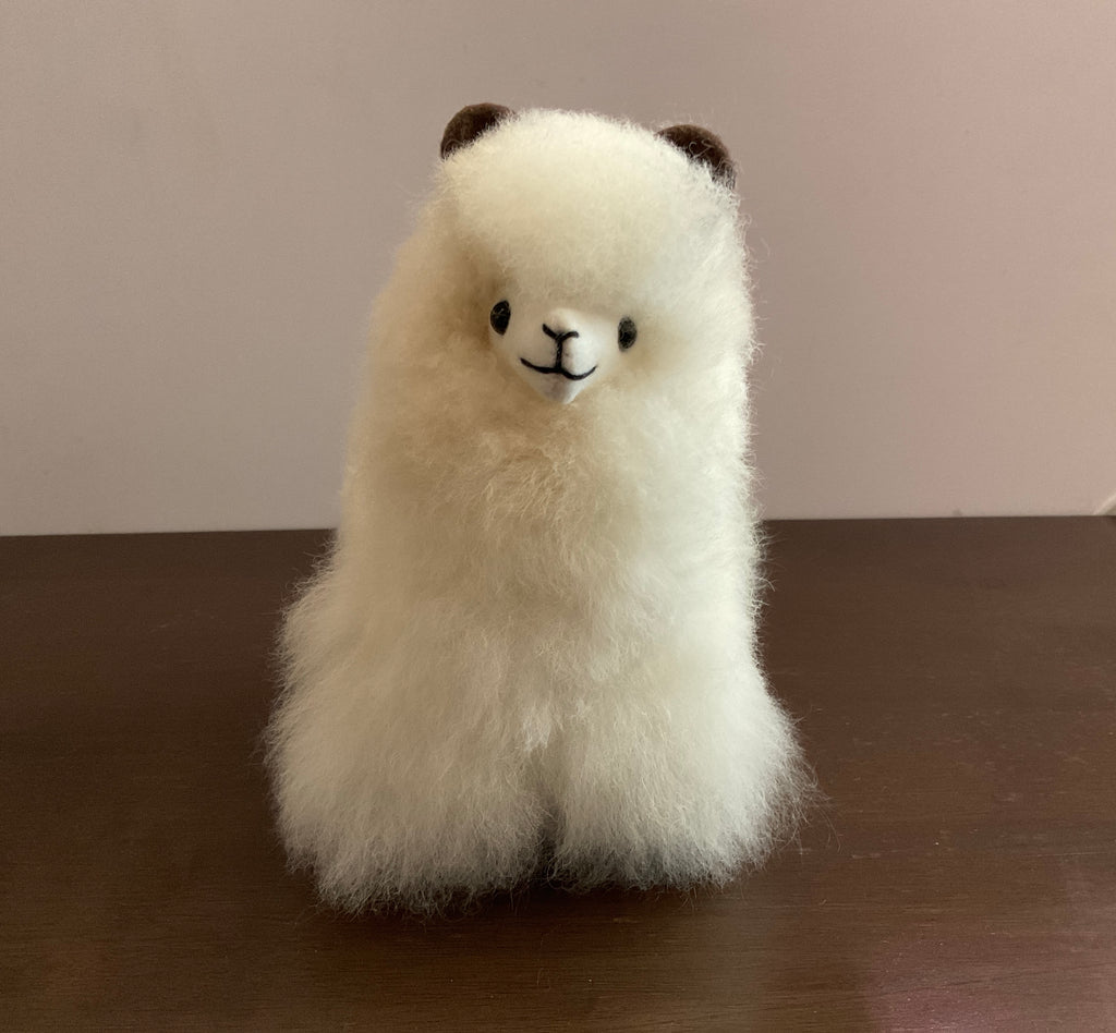 Kusi Friends Alpaca (15cm) - Baby Alpaca Fur Animal