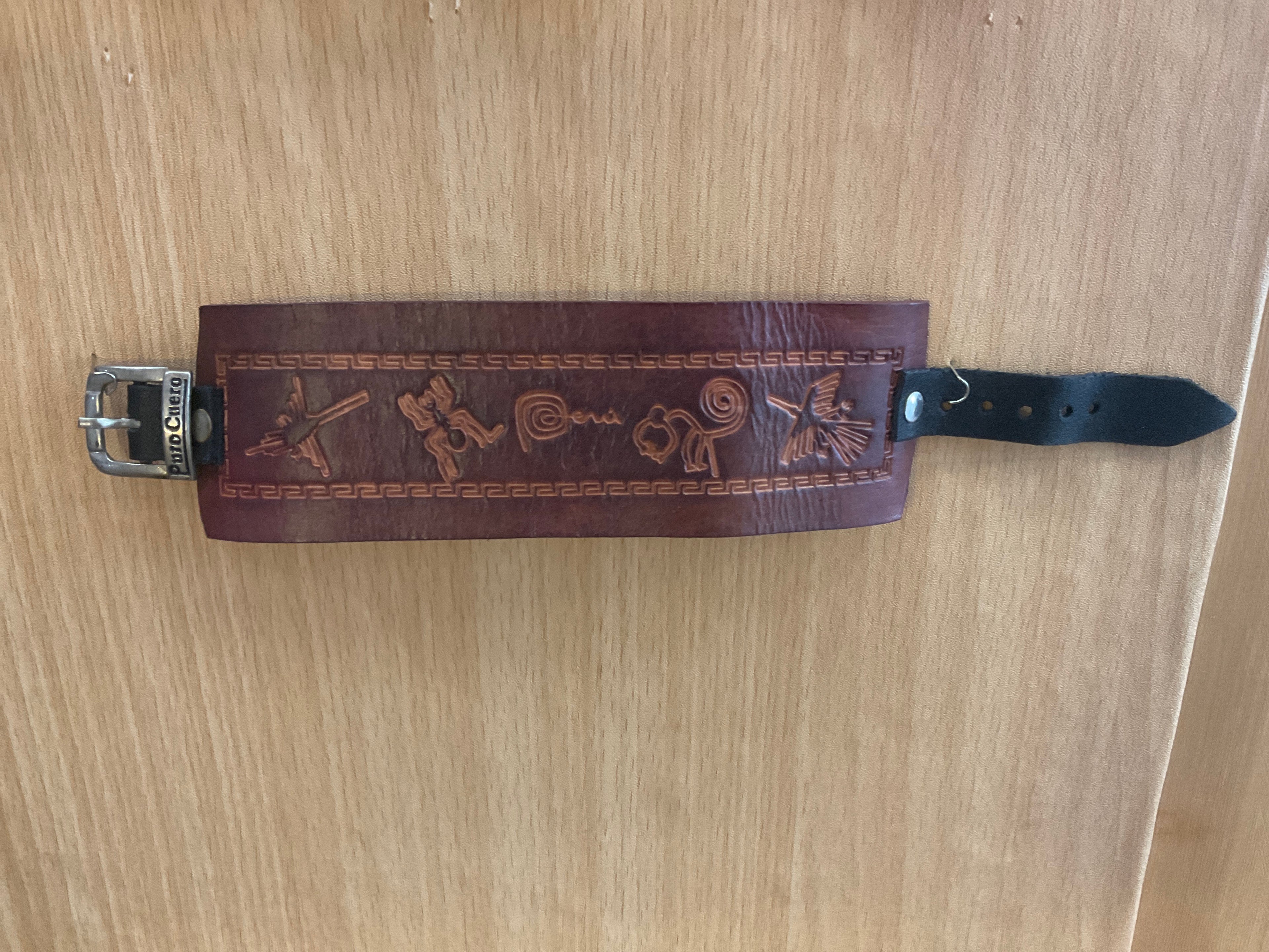 Nazca Leather Bracelet