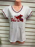 Camiseta I Heart Perú - Mujer
