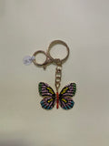 Multi Color Crystal Keychain