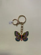 Multi Color Crystal Keychain