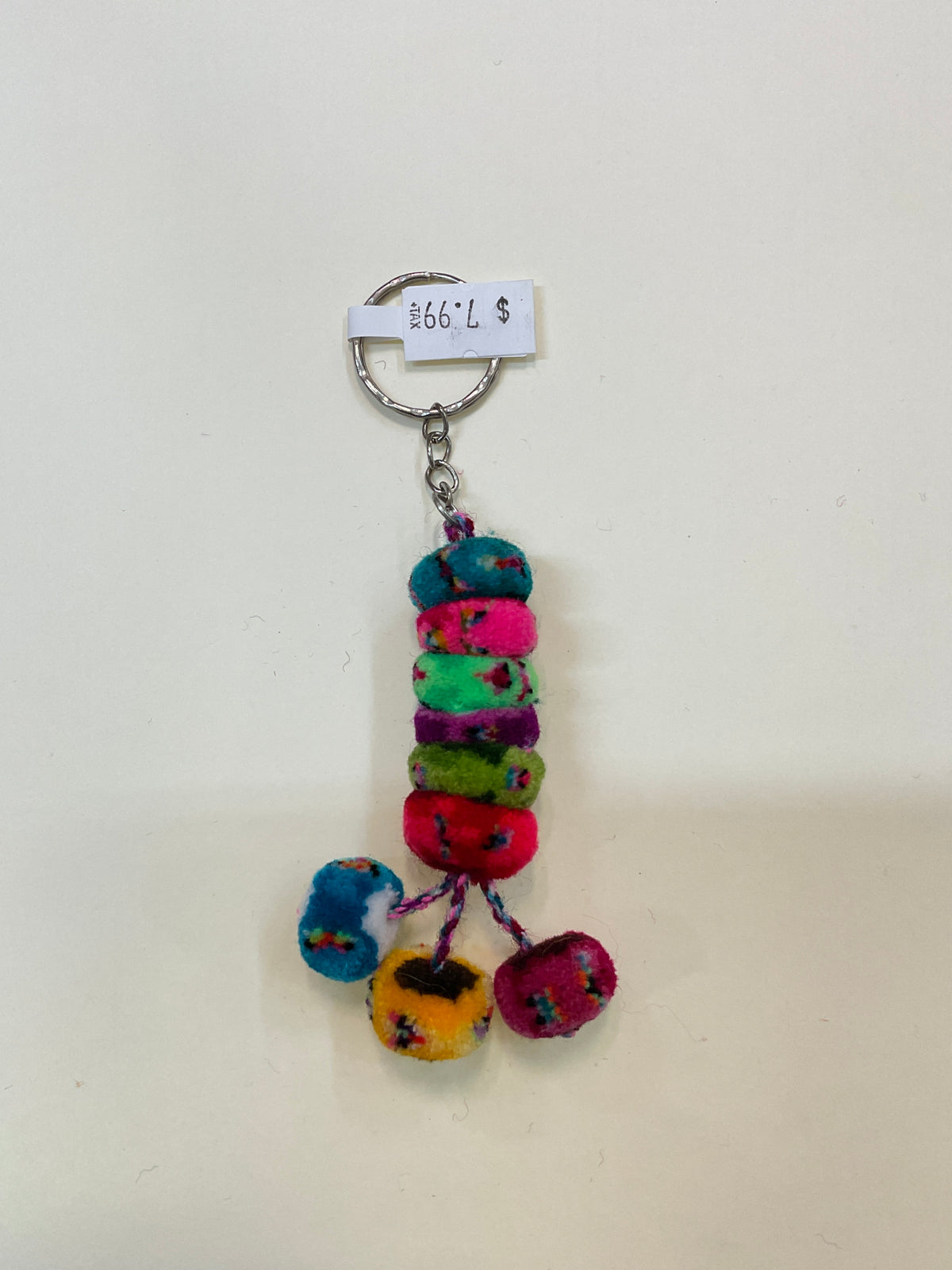 Pompom keychain