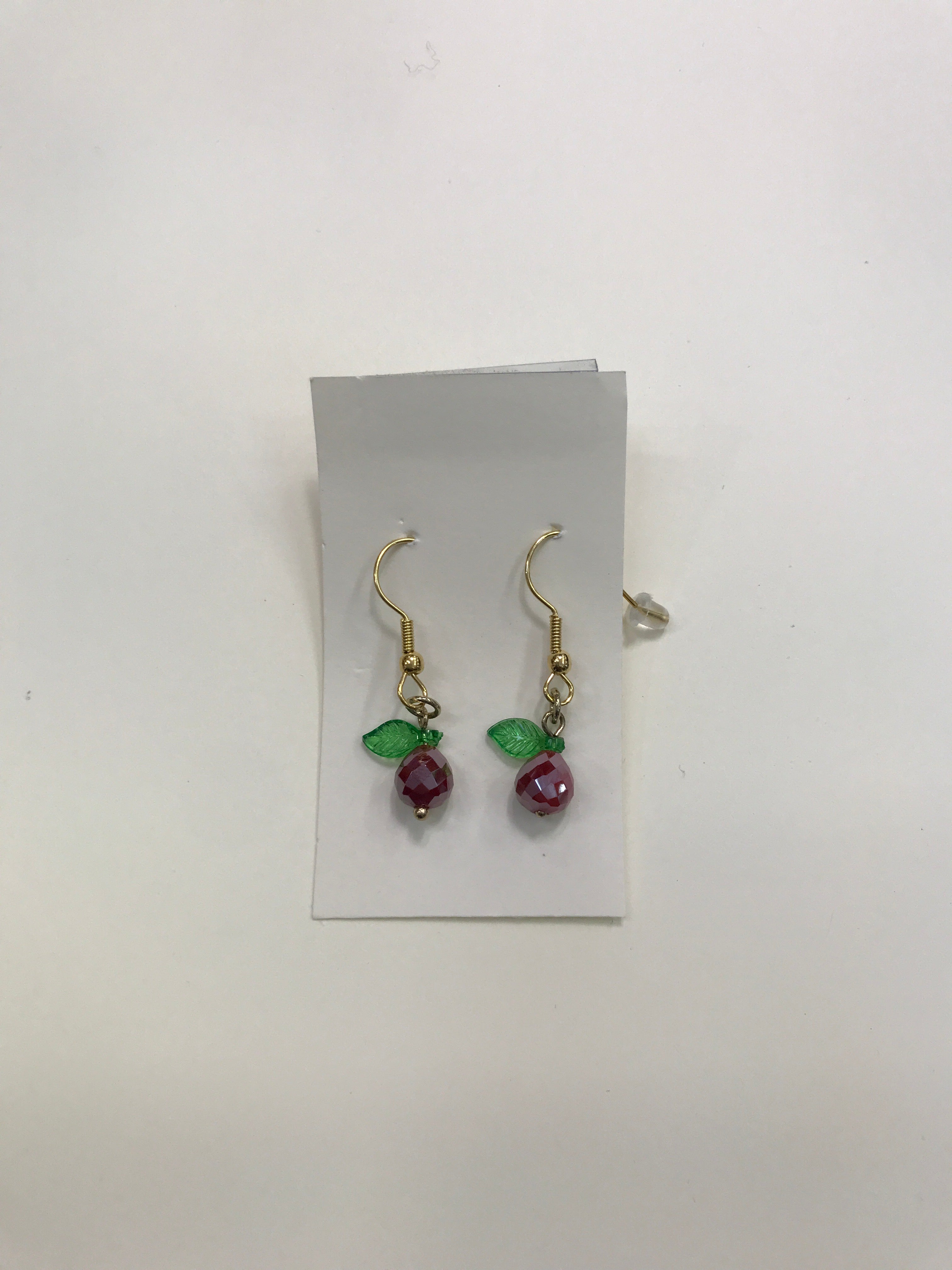 Mini Peach Earrings