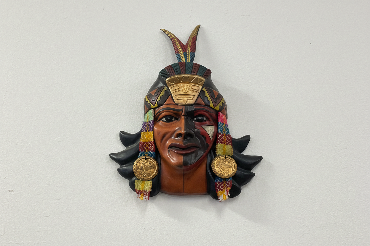 Inca Face Ceramic – Peruvian Crafts
