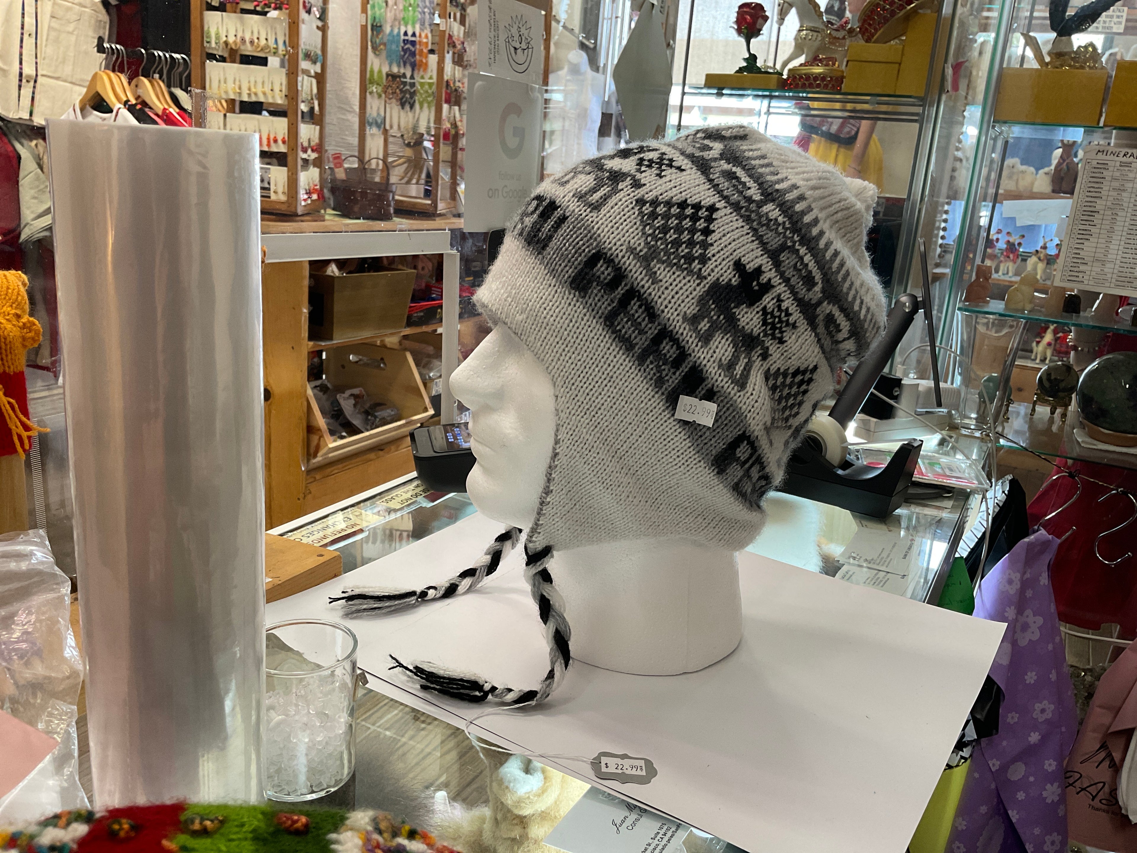 Reversible Chullo Hat – Peruvian Earflap Beanie