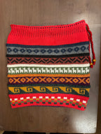 Gorro/bufanda de bebé alpaca híbrida