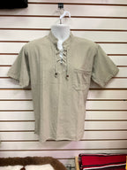 Camisa de algodón para hombre (Camisa cerrada)