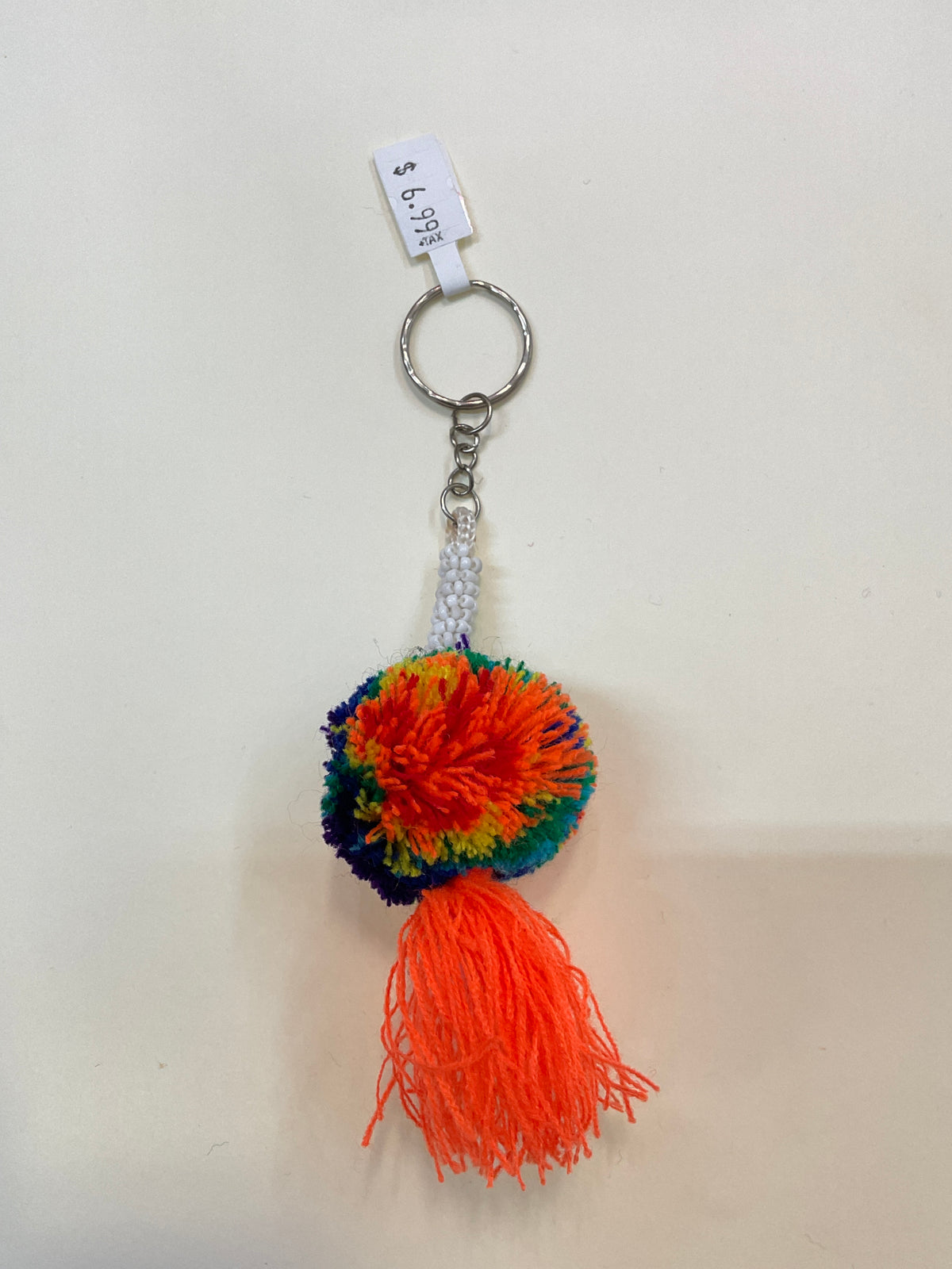 Pompom keychain
