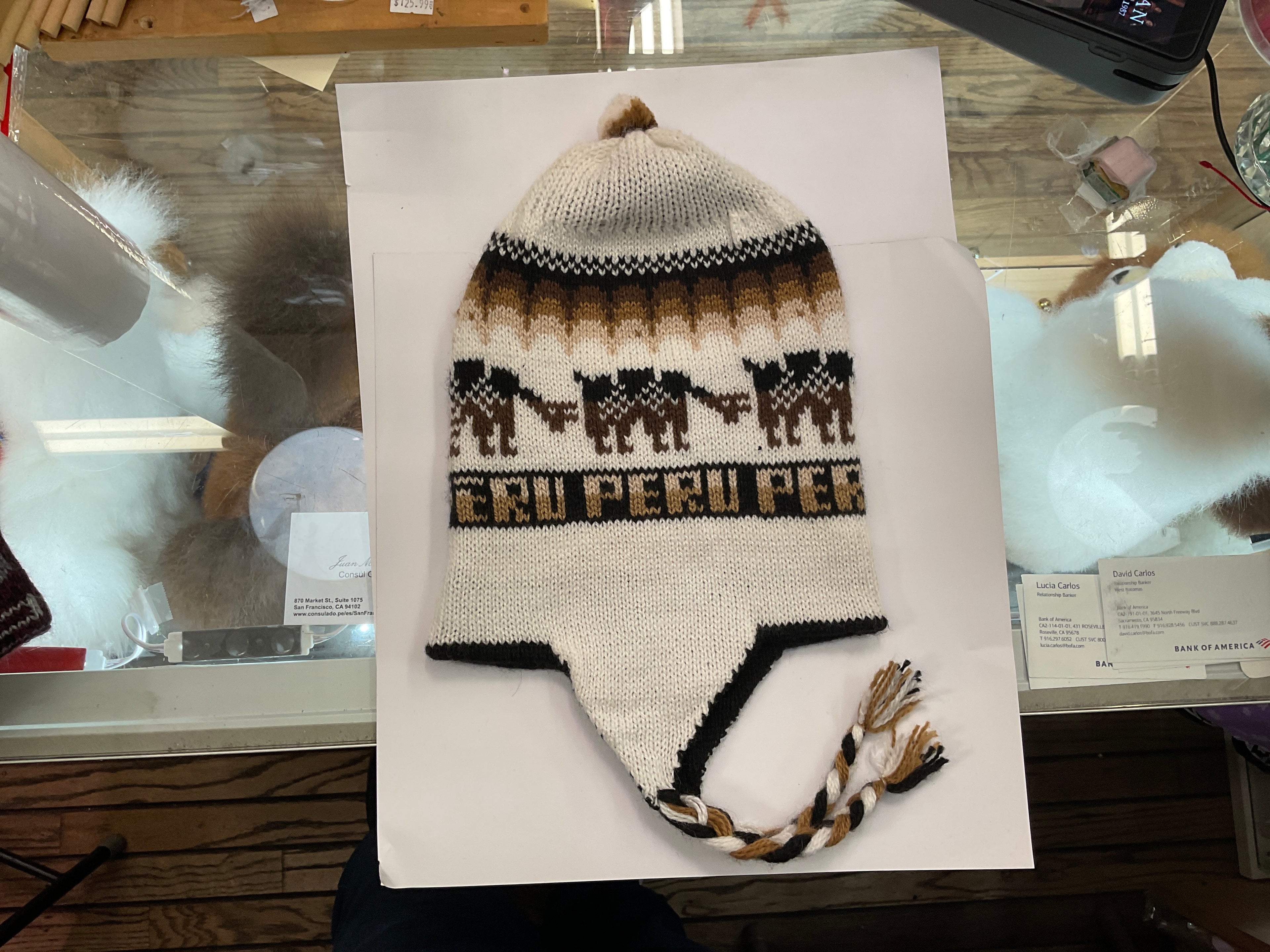 Reversible Chullo Hat – Peruvian Earflap Beanie
