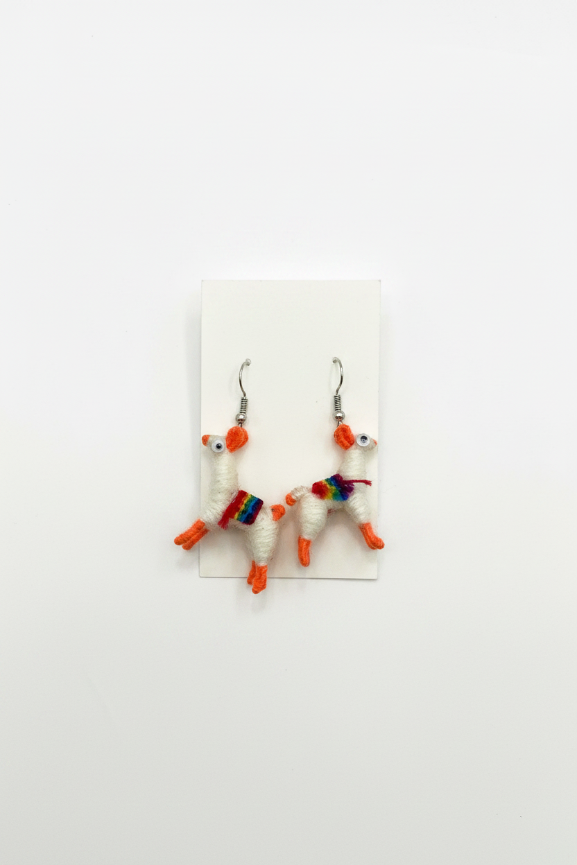 Pendientes de llama