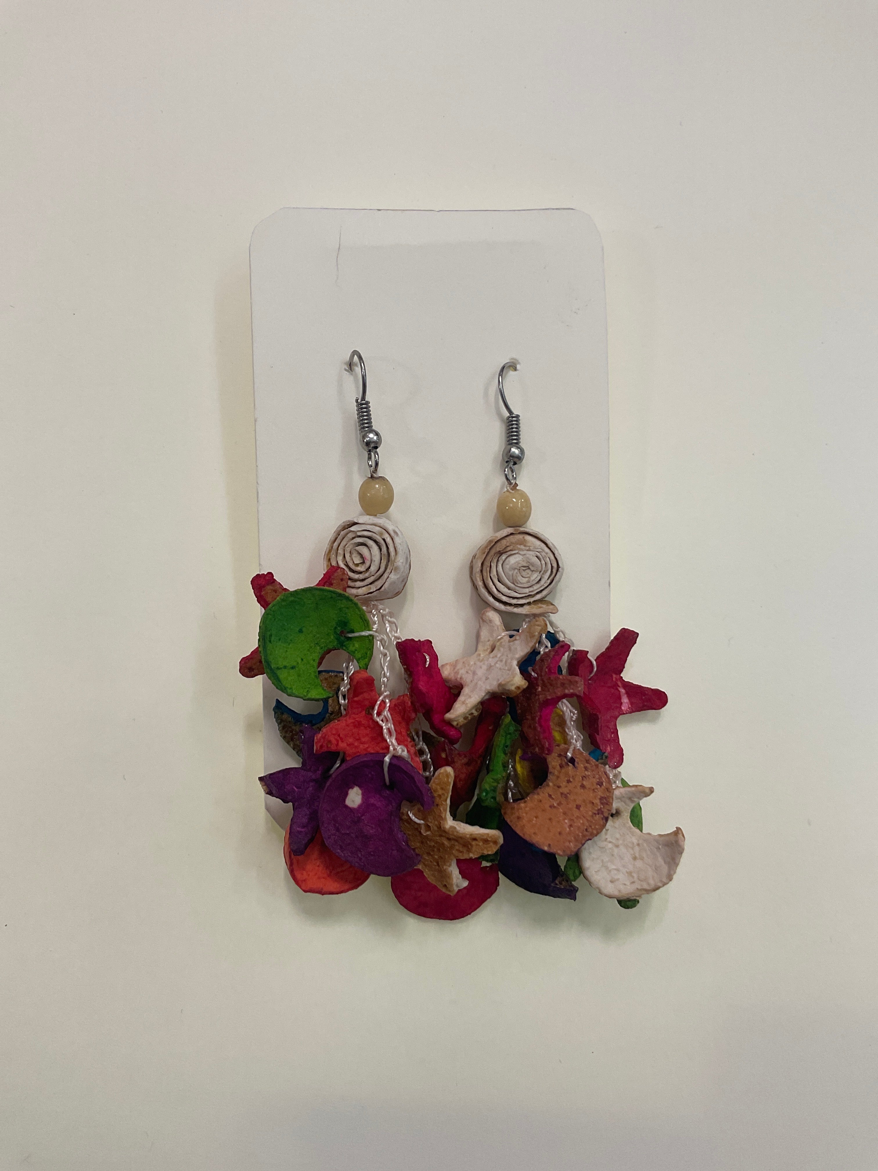 Peruvian  Celestial Peel Earrings
