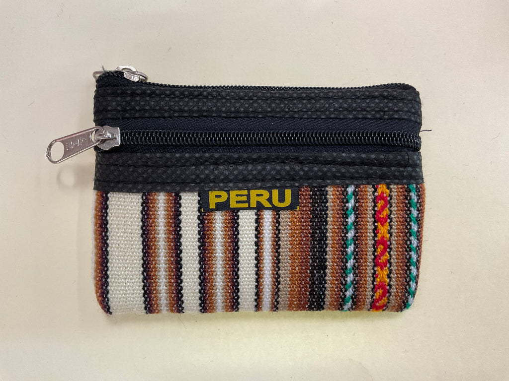 Peruvian Leather Coin Purse