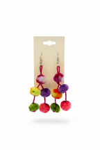 Pendientes de pompón