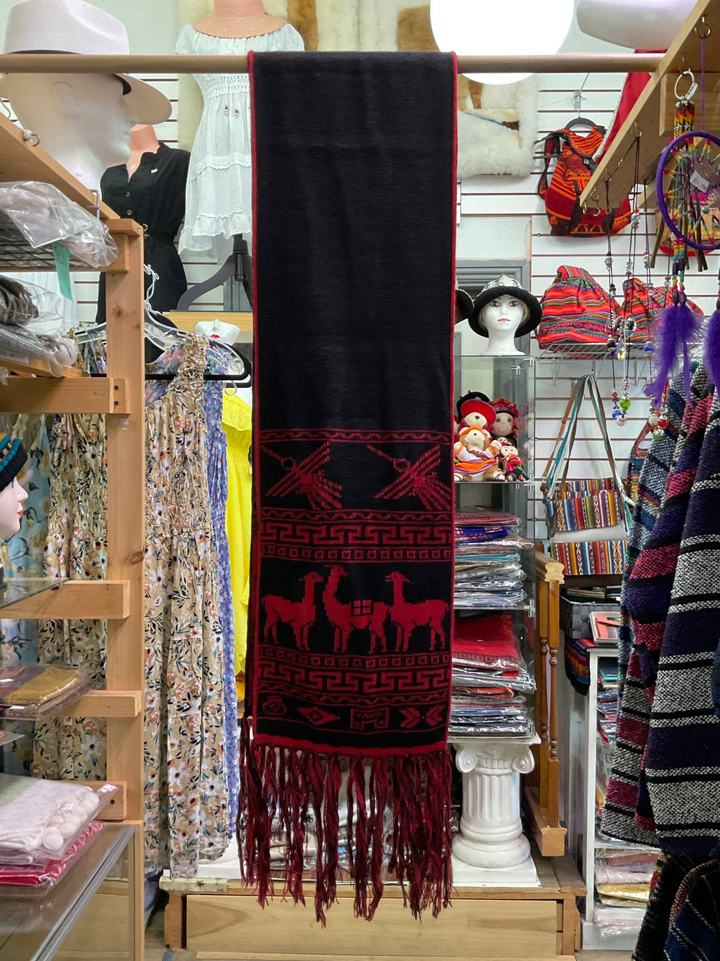 Reversible Alpaca Scarf