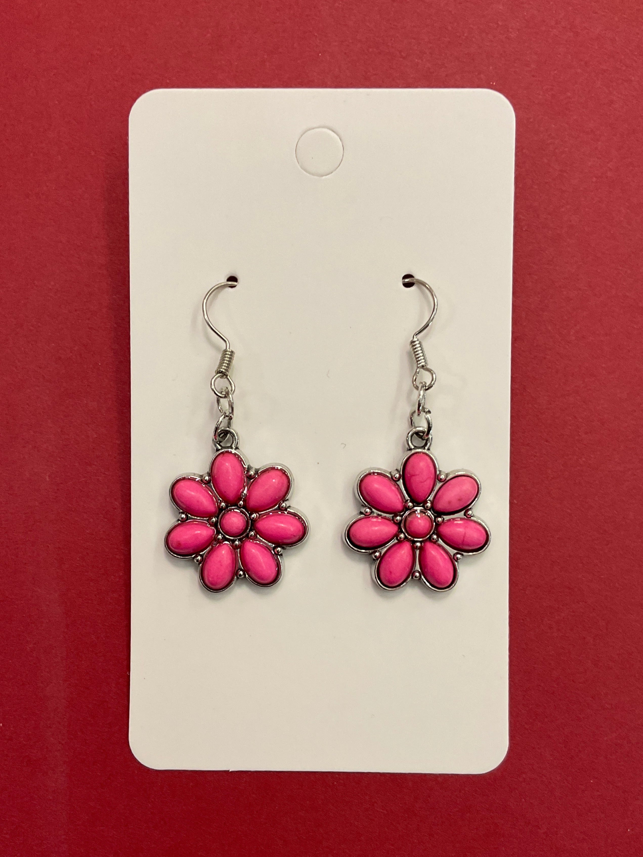Floral Drop Earrings