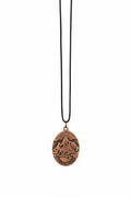 Machu Pichu Peru Copper Pendant Necklace