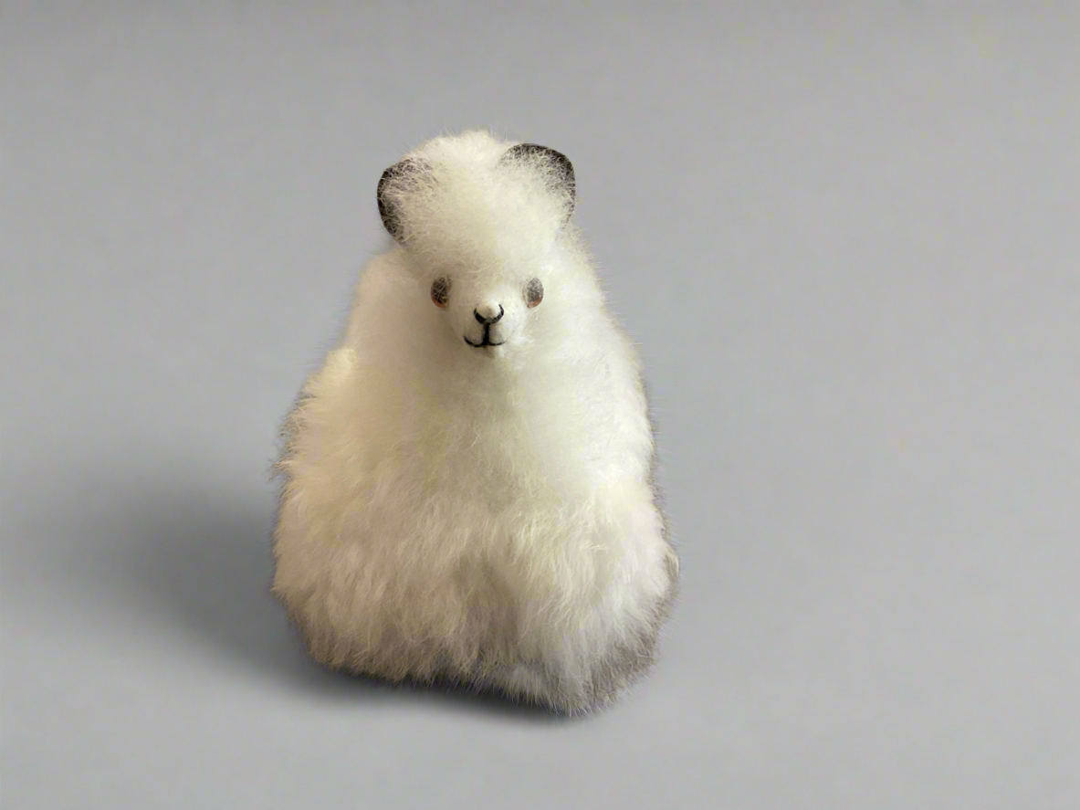 Kusi Friends Alpaca (10cm) - Baby Alpaca Fur Animal