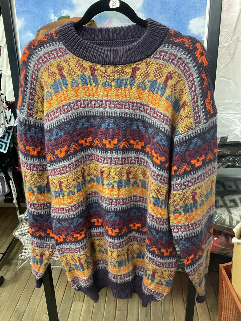 Classic Andean Crewneck Sweater
