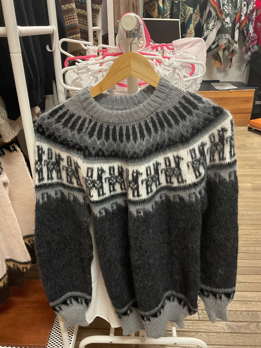 Alpaca sweaters