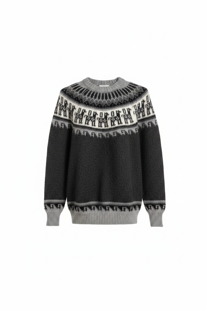 Alpaca Apilada Sweater
