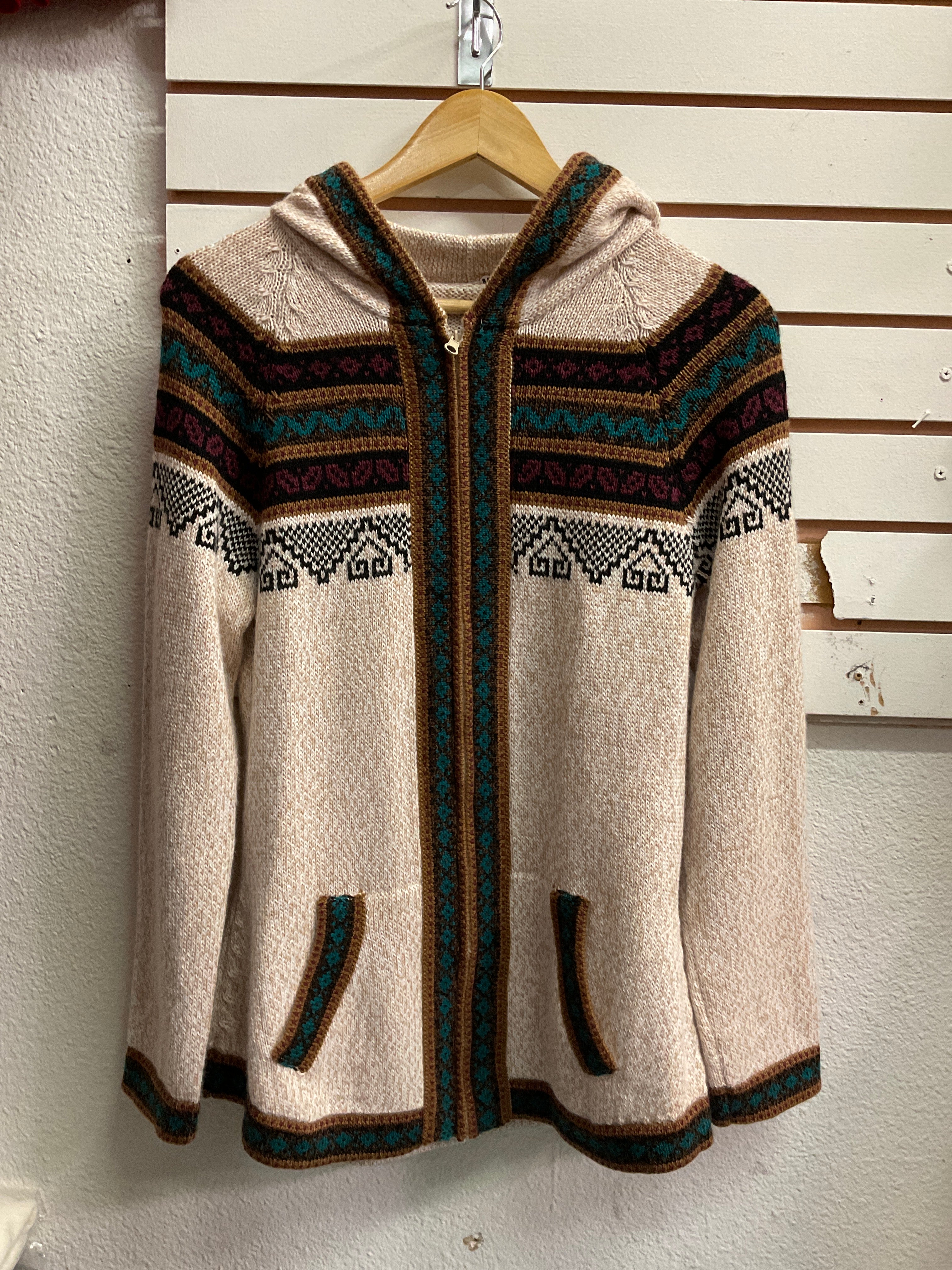 ANDES Zip-Up Sweater Uni-Sex