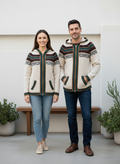 Sudadera con cremallera ANDES unisex