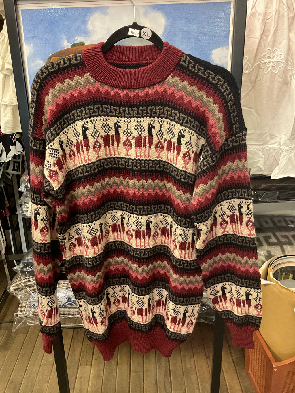 Classic Andean Crewneck Sweater