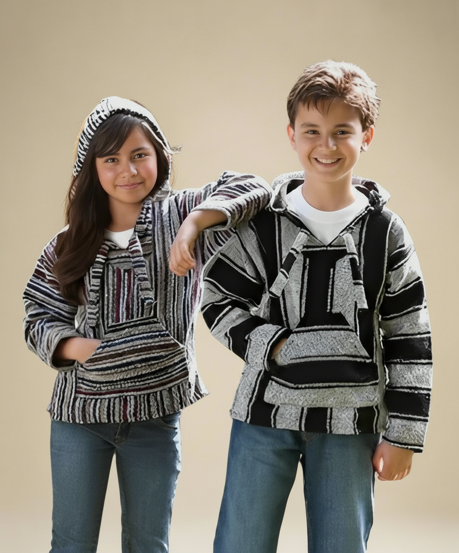 Sudadera con capucha y camiseta Baja para niños