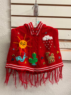 Chaleco tipo poncho para niños