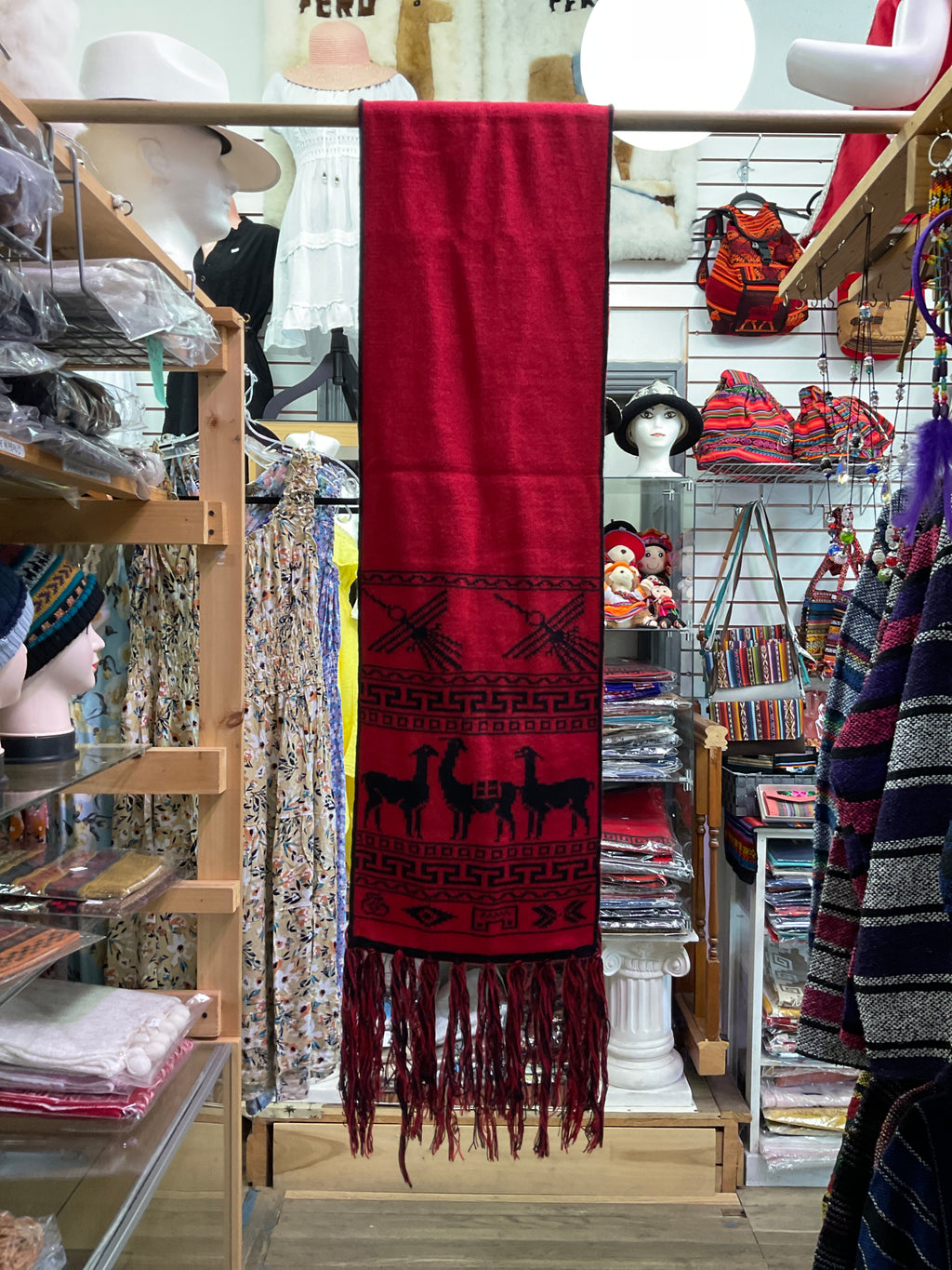 Reversible Alpaca Scarf