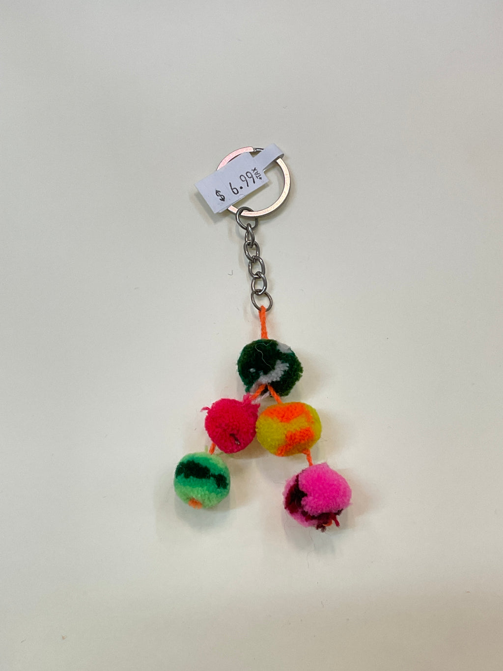 Pompom keychain