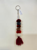 Pompom keychain