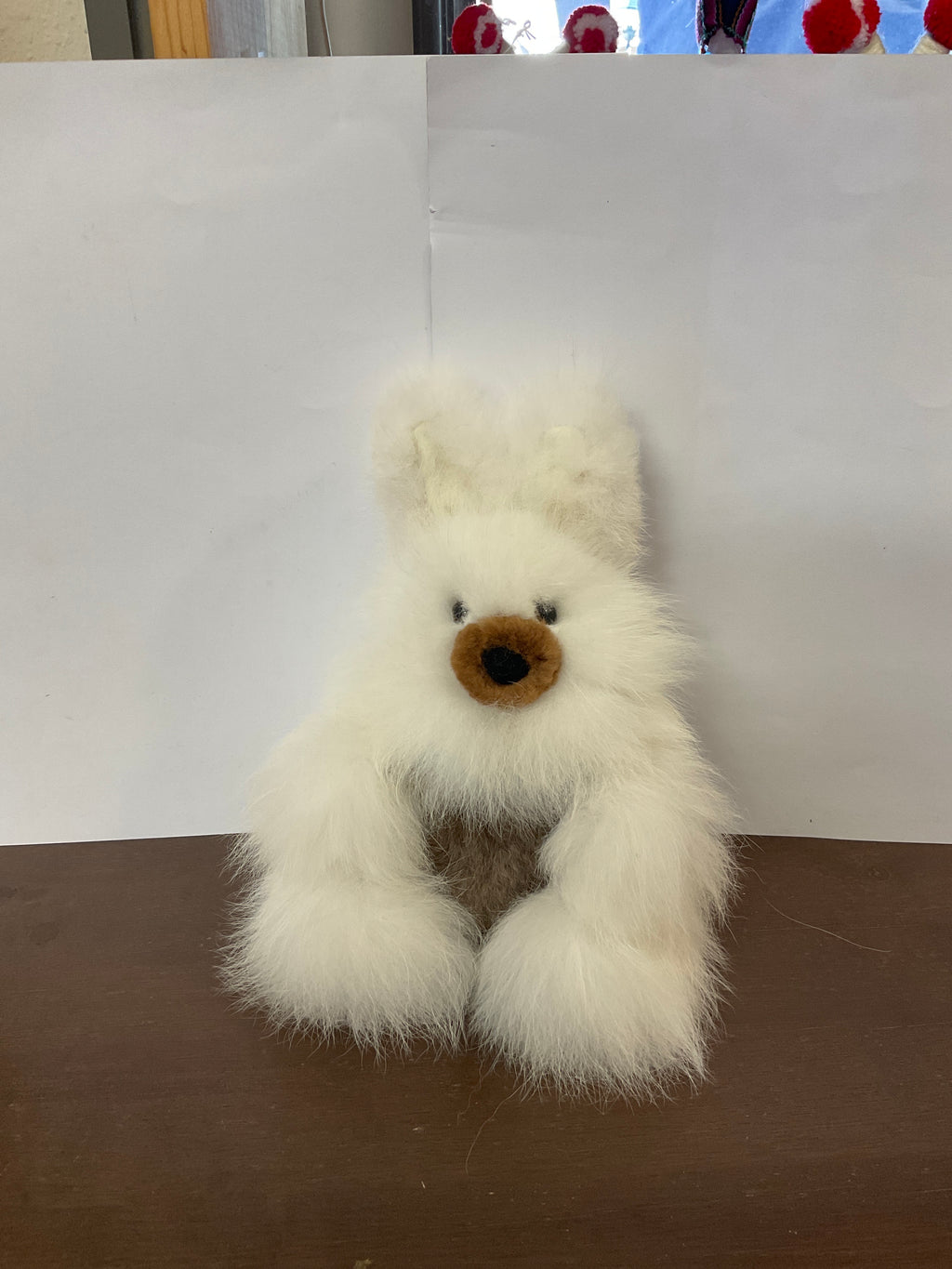 Kusi Friends Bunny Rabbit (9in/21cm) - Baby Alpaca Fur Animal